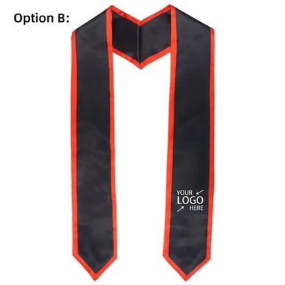 Customized Full-Color Imprinted Graduation Stole