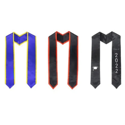 Customized Full-Color Imprinted Graduation Stole