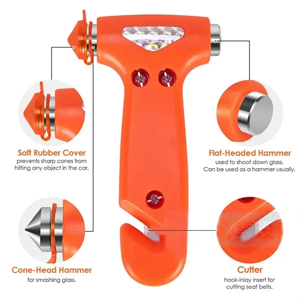 Emergency Escape Car Window Breaker Safety Hammer