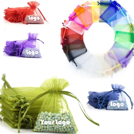 Drawstring Mouth Breathable Mesh Packaging Bag