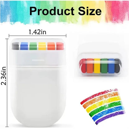 Custom 6-color Plastic Rainbow Face Paint Stick