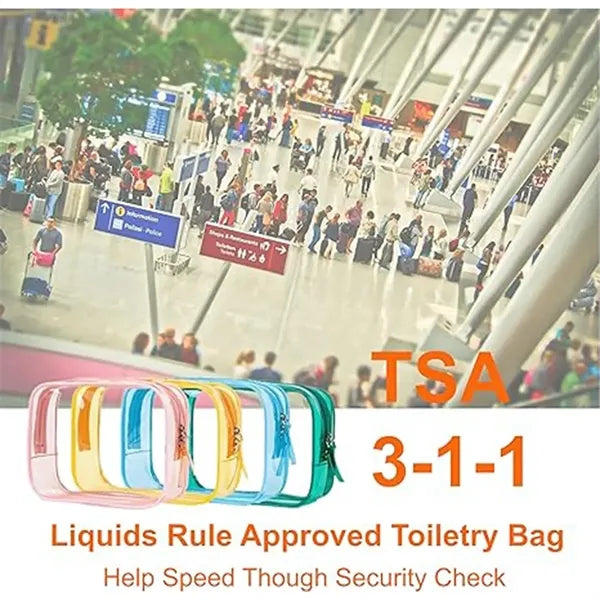 Clear Toiletry Bags