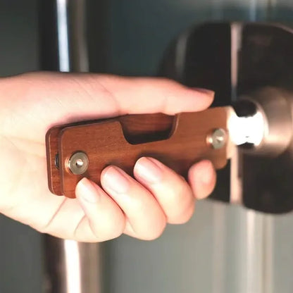 Wood Key Holder Opener