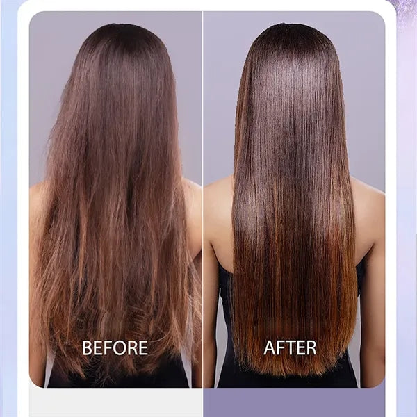 Portable Hair Straightener Brush