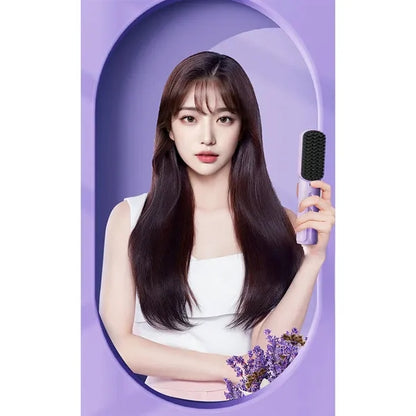 Portable Hair Straightener Brush