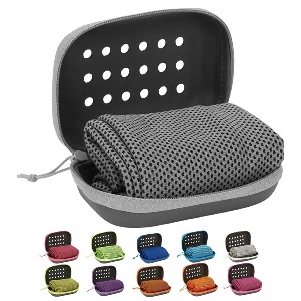 Breathable Cooling Towel with EVA Box