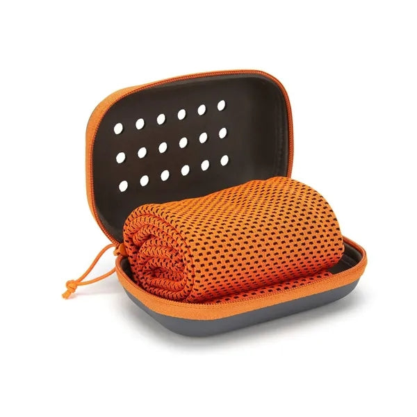 Breathable Cooling Towel with EVA Box
