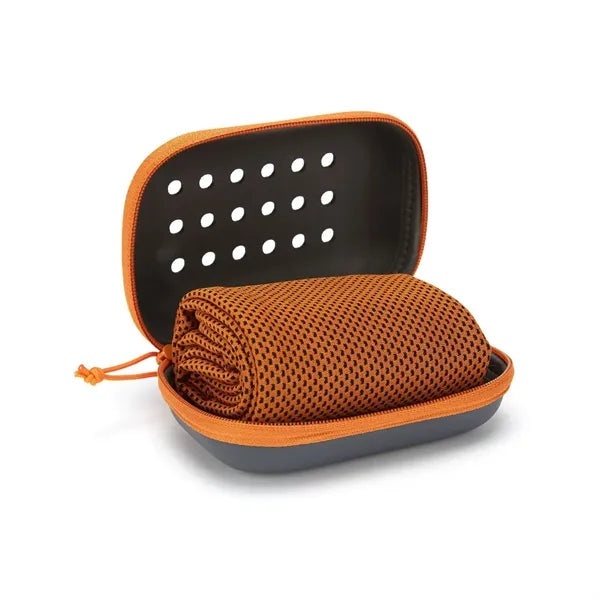 Breathable Cooling Towel with EVA Box
