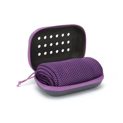 Breathable Cooling Towel with EVA Box