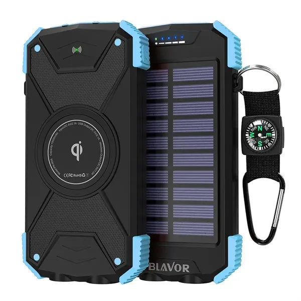 Solar Power Bank Fast Charging