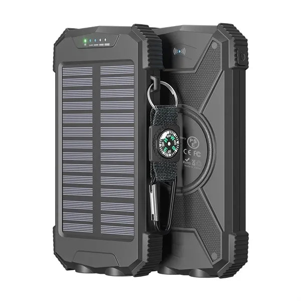 Solar Power Bank Fast Charging