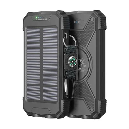 Solar Power Bank Fast Charging