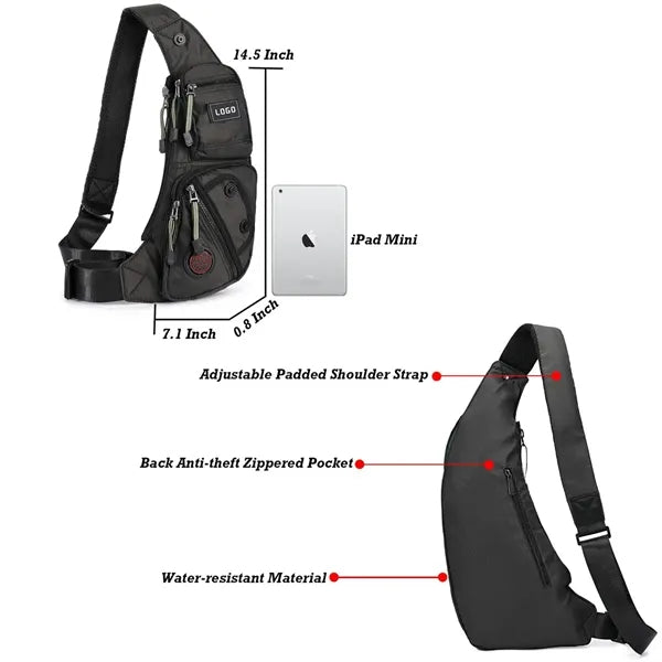 Crossbody Bag Chest Shoulder Backpack
