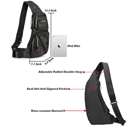 Crossbody Bag Chest Shoulder Backpack