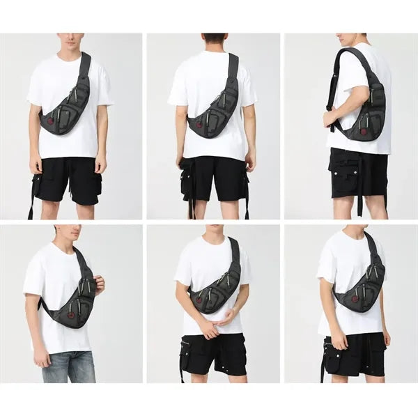 Crossbody Bag Chest Shoulder Backpack