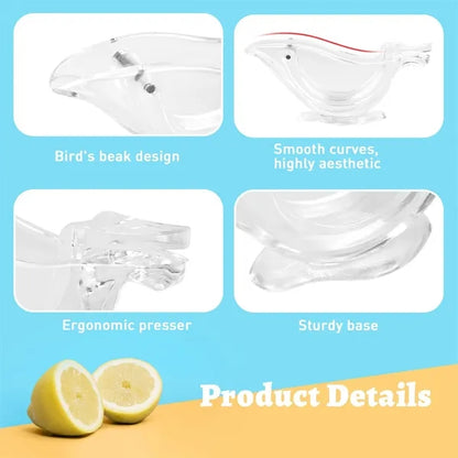 Acrylic Manual Lemon Juicer