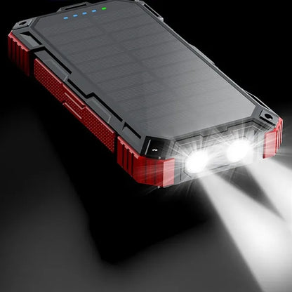 Solar Power Bank 4 Cables 6 Outputs