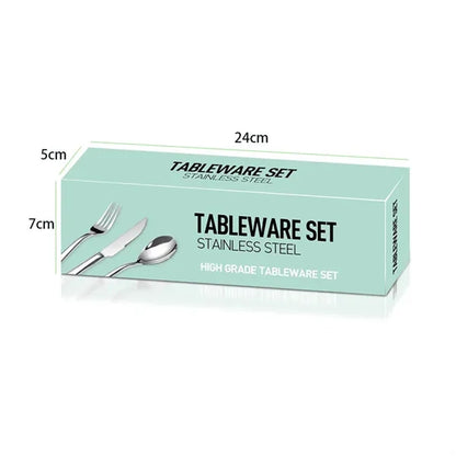 20 Piece Silverware Flatware Cutlery Set Stainless Steel