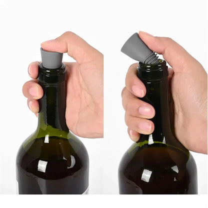 4 PCS Silicone Wine Stoppers Set