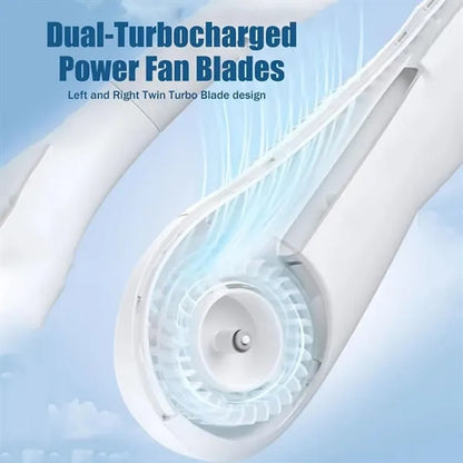 600Mah Portable Neck Fan