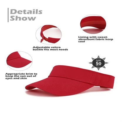 Unisex Sun Visor Hats