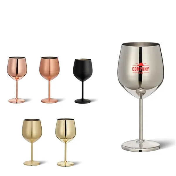 18Oz Stainless Steel Red Wine Glass