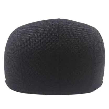 Cotton Linen Flat Cap