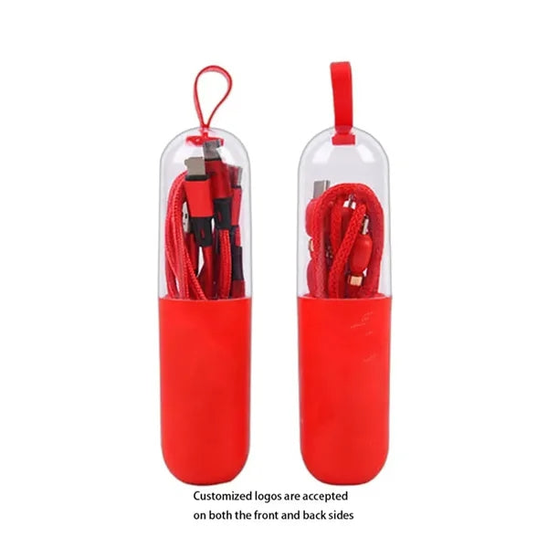 3 In 1 Charging Cord Nylon Braided
