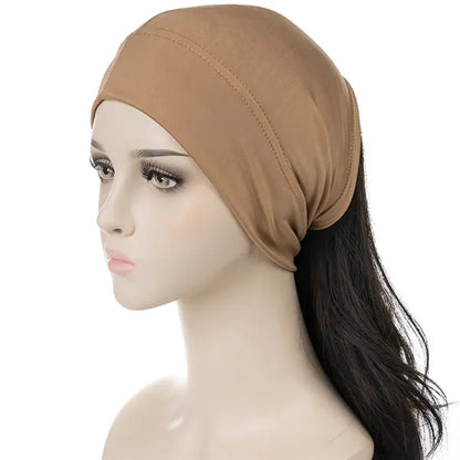 Ladies Pure Color Mercerized Bonnet