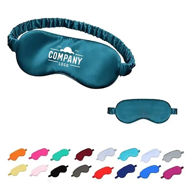 Elastic Strap Double Layer Silk Eye Mask