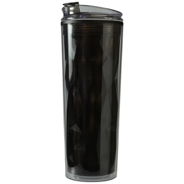 20 oz. Double Wall Acrylic Travel Mug w/ Color Matching Lids