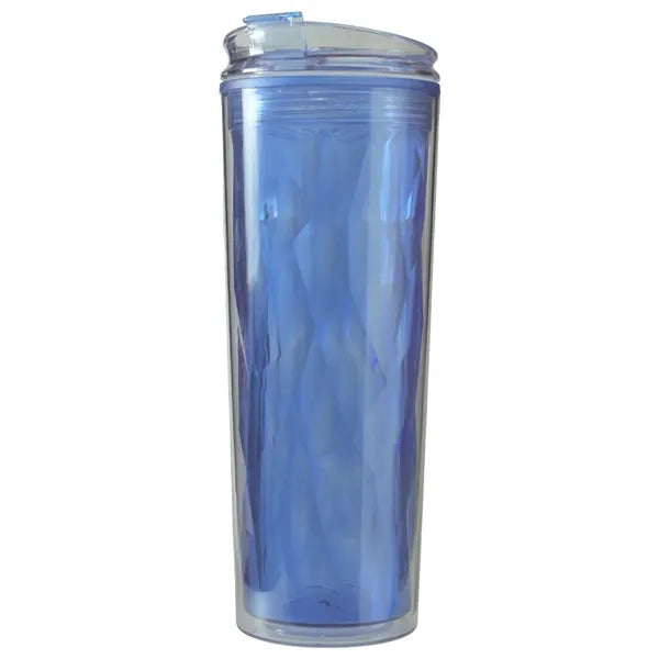 20 oz. Double Wall Acrylic Travel Mug w/ Color Matching Lids