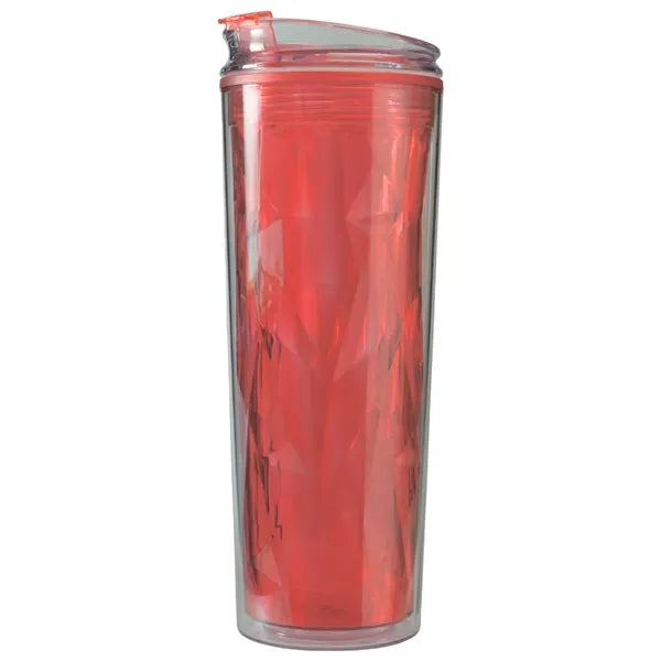 20 oz. Double Wall Acrylic Travel Mug w/ Color Matching Lids