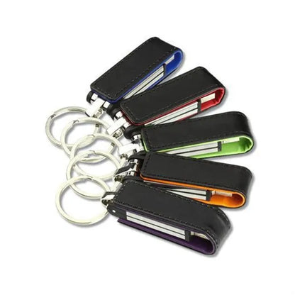 Genuine PU Leather High Speed USB Flash Drive