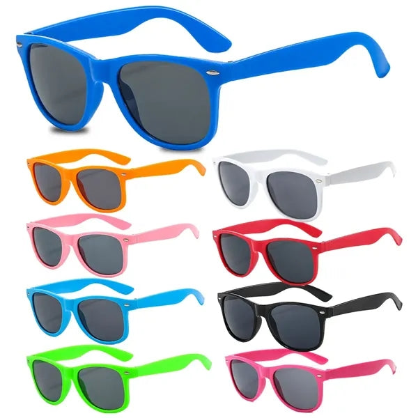 Unisex Neon Color Kids Sunglasses with UV400 Protection