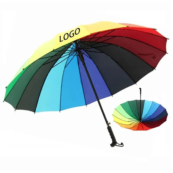 16K Super Rainbow Umbrella