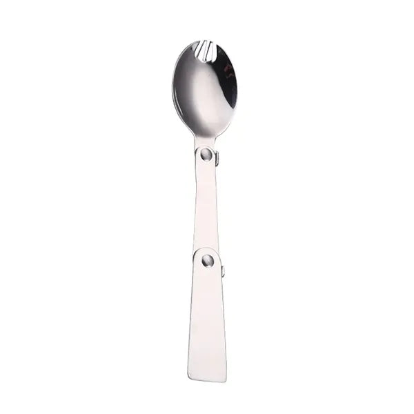 Outdoor camping with box portable folding mini cutlery fork