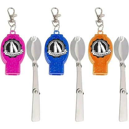 Portable Eco-Friendly Spoon and fork spork with case