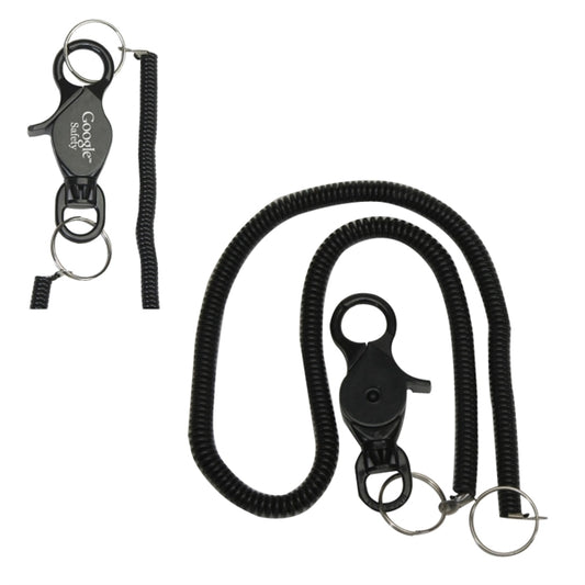 Lobster Clip With 20" Long Coil Keyring