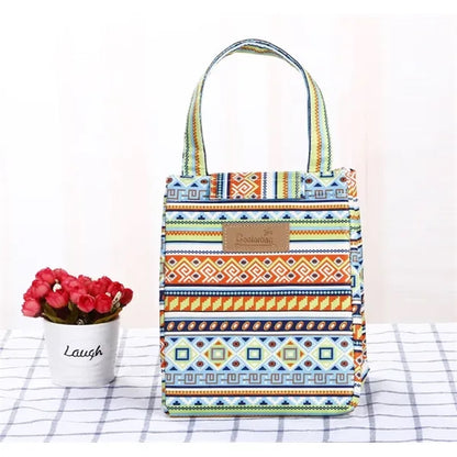 Patterned Lunch Bag