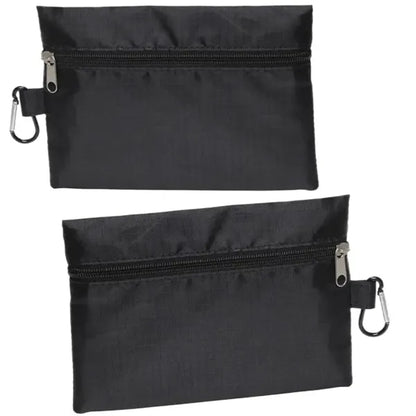 Utility Zippered Bag with Carabiner