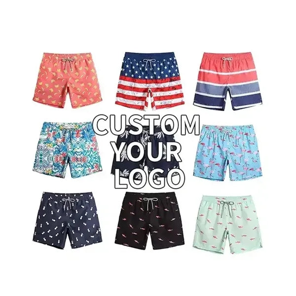 Custom Sublimation Men Beach Summer Shorts