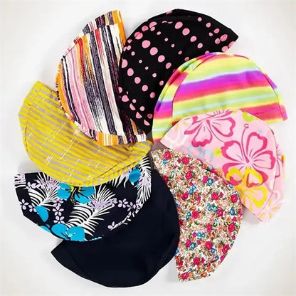 OEM Various Color Lycra Spandex Swimming Cap