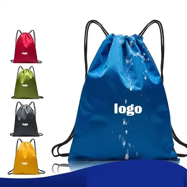 Oxford Waterproof Sport Printing DrawString Bag