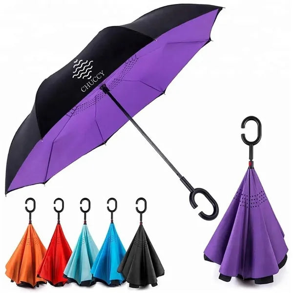 C-Shape Handle Automatic Inverted Umbrella
