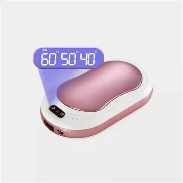 Mini Hand Warmer Power Bank With Flashlight