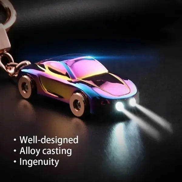 Creative Car Led Flashlight Keychain