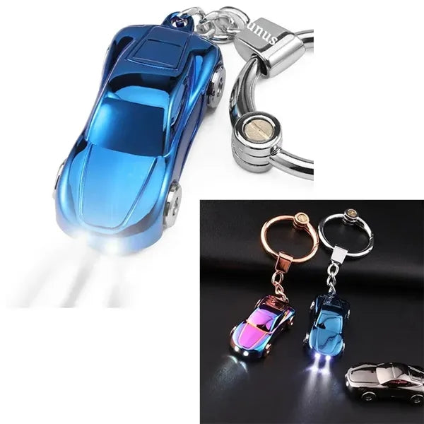 Creative Car Led Flashlight Keychain