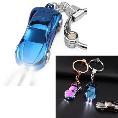 Creative Car Led Flashlight Keychain