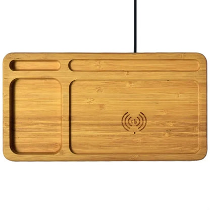 Wood Wireless Charging Station